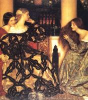 Frank Cadogan Cowper - Venetian Ladies Listening to a Serenade